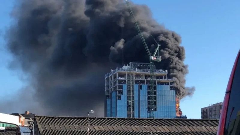 Fire Safety Lessons Emerge After High-Rise Construction Blaze in Reading