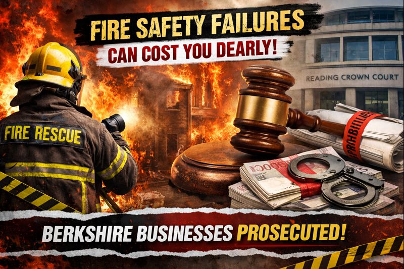 The Most Common Reasons Berkshire Fire & Rescue Service Prosecute